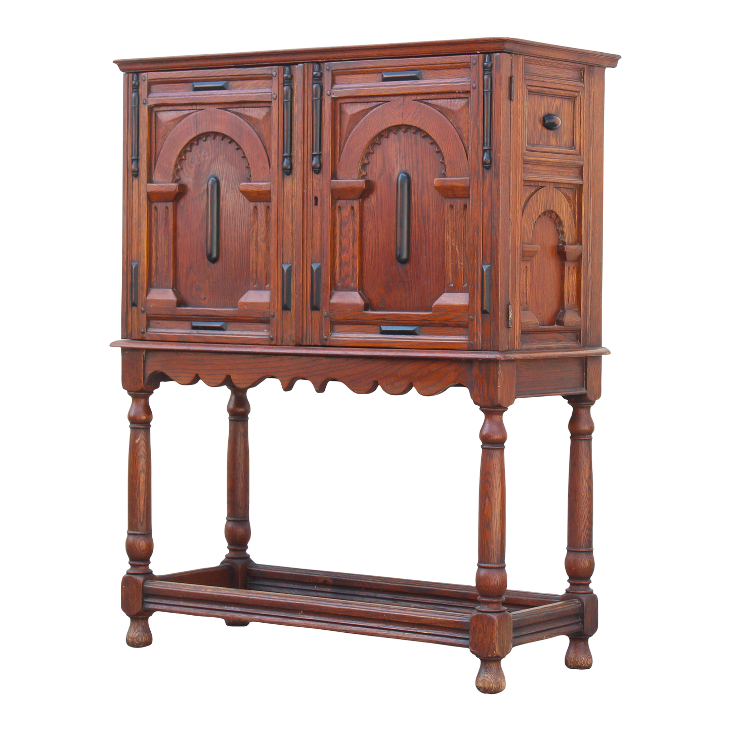 1920's Spanish Style Cabinet