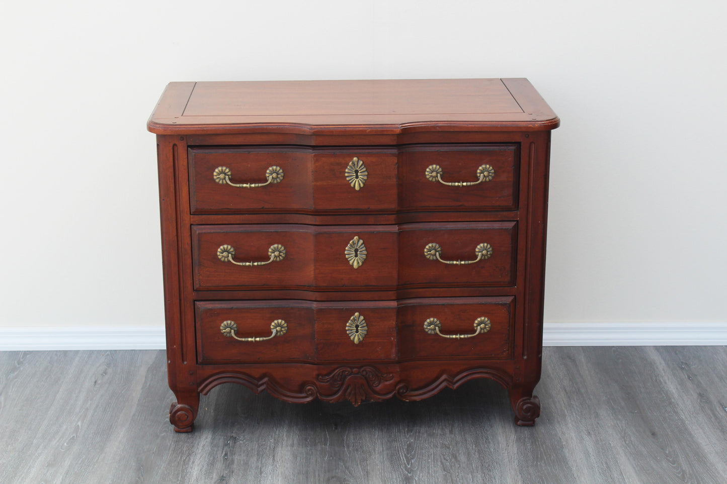 1970's Pair of French Provincial Nightstands by Drexel