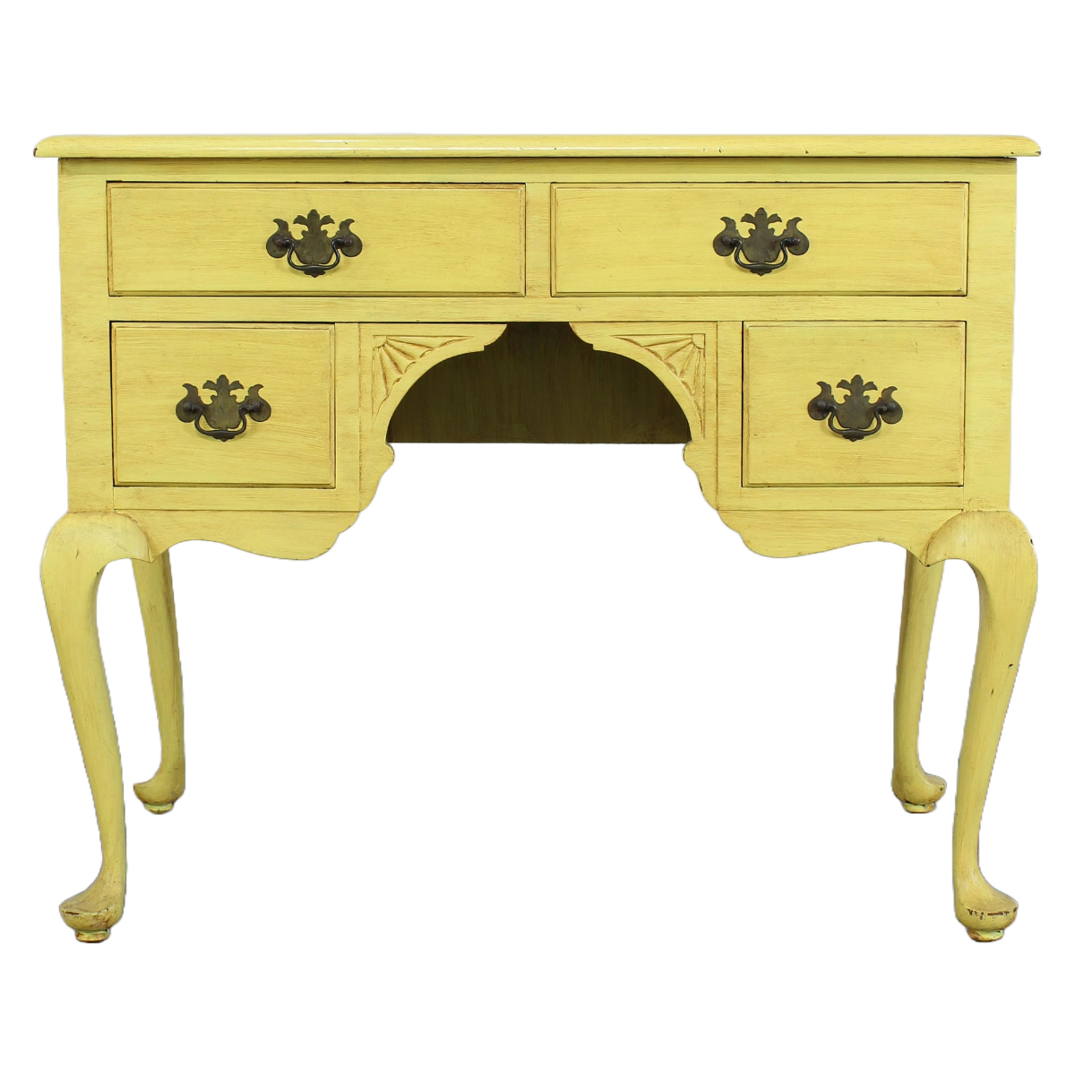 Vintage Queen Ann Style Console Table