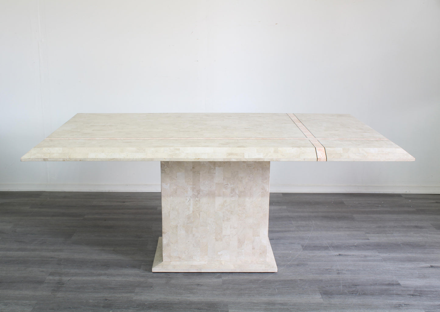 Mid Century Tessellated Stone Dining Table