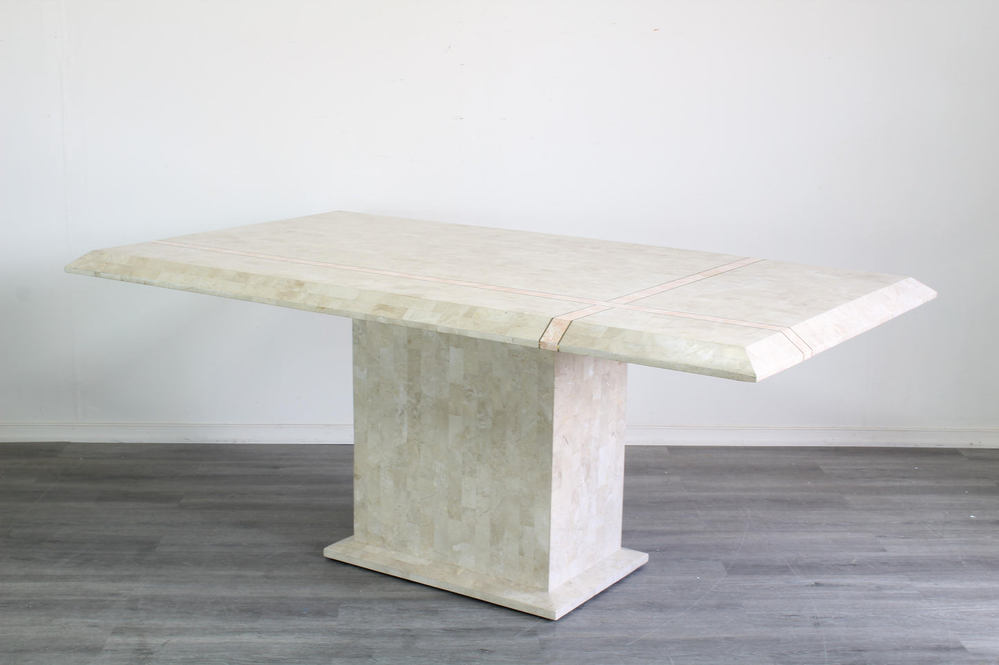 Mid Century Tessellated Stone Dining Table