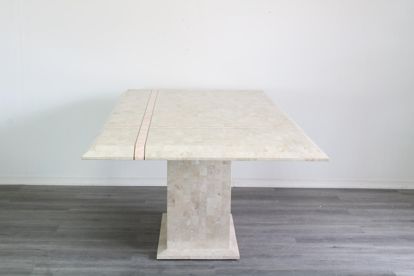 Mid Century Tessellated Stone Dining Table