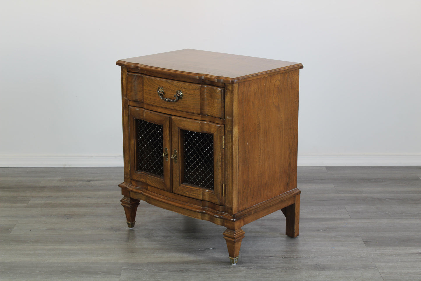 Pair of Mid Century Walnut Nightstands