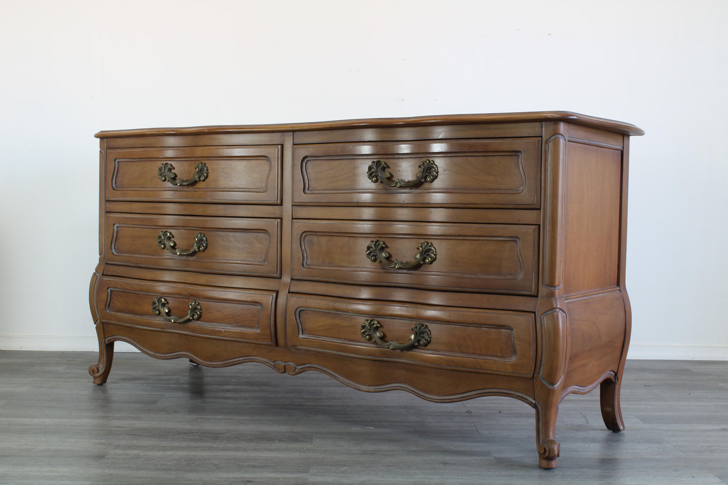 Vintage French Style Dresser of Six Drawers