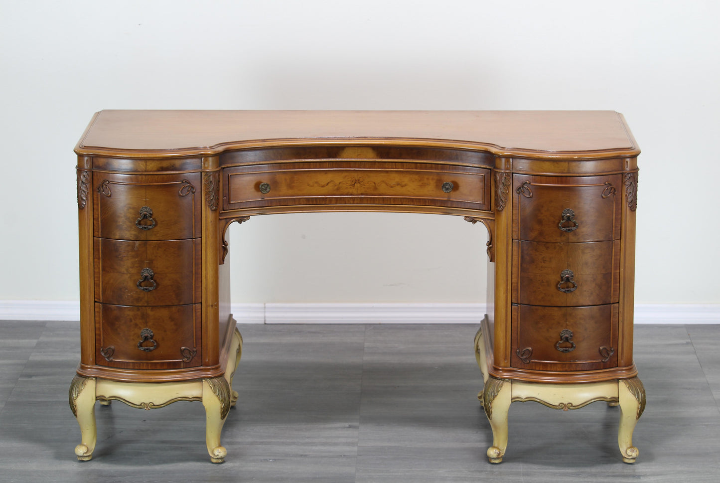 Vintage Hollywood Regency Writing Desk