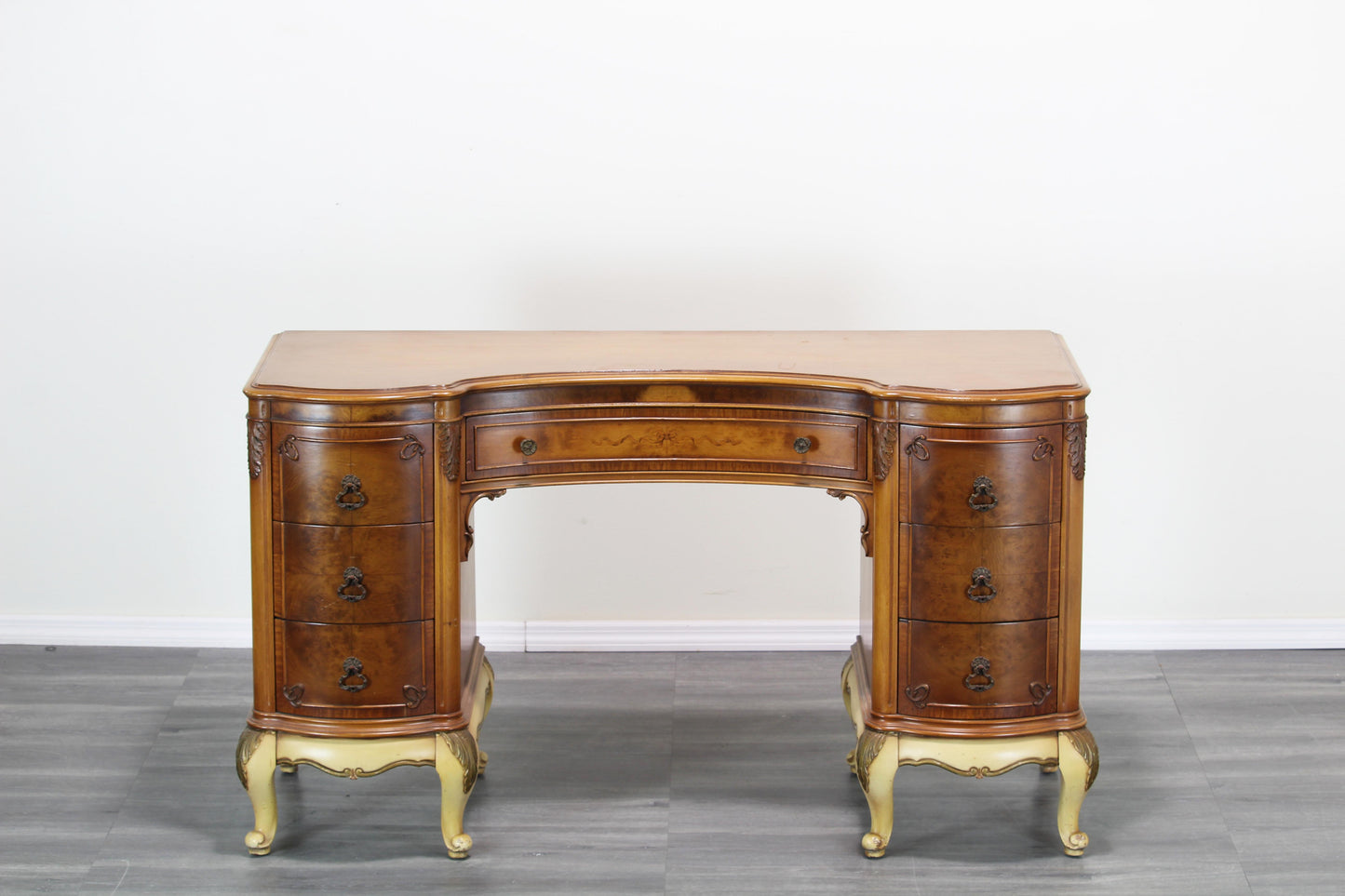 Vintage Hollywood Regency Writing Desk