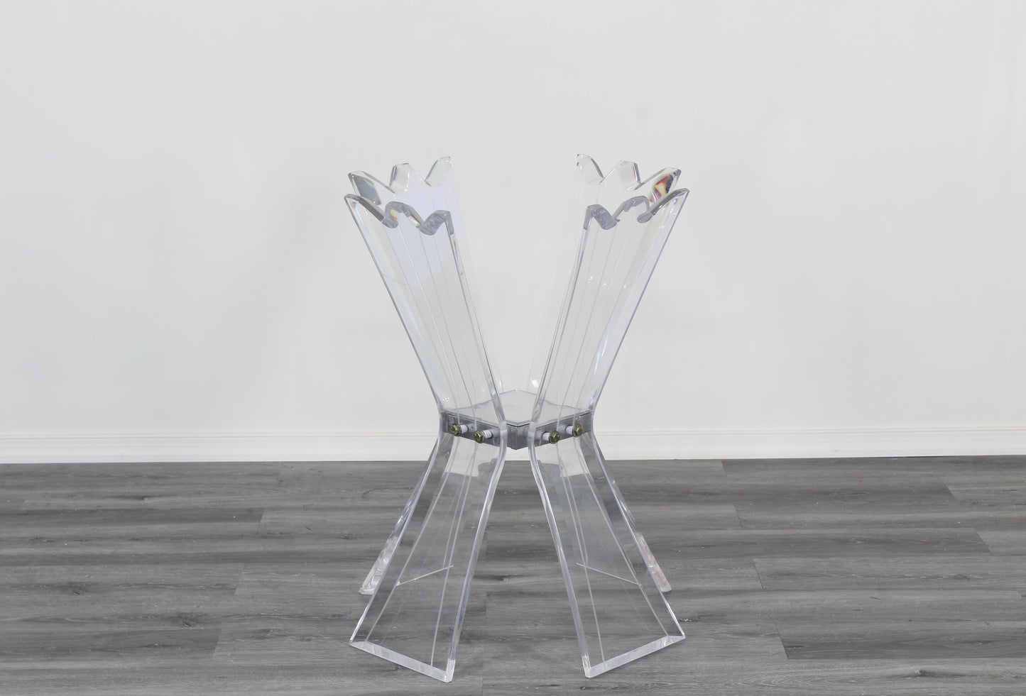 Vintage Lucite Butterfly Dining Table