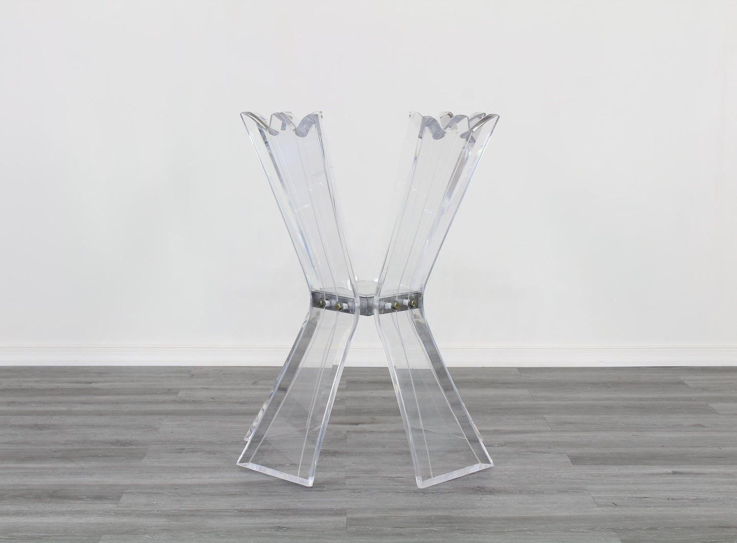 Vintage Lucite Butterfly Dining Table