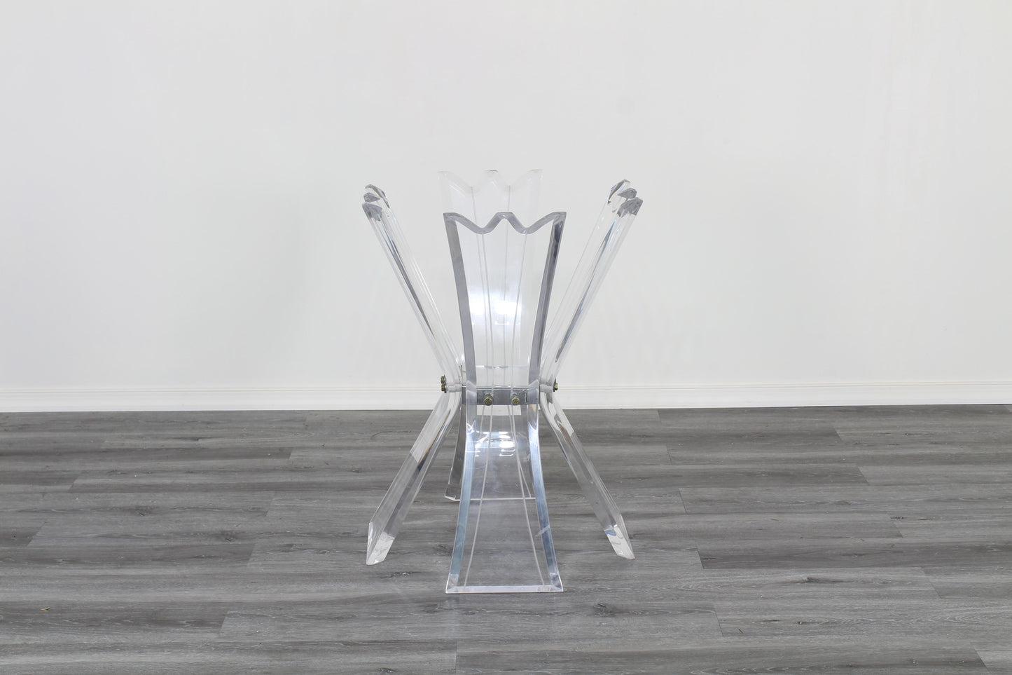 Vintage Lucite Butterfly Dining Table