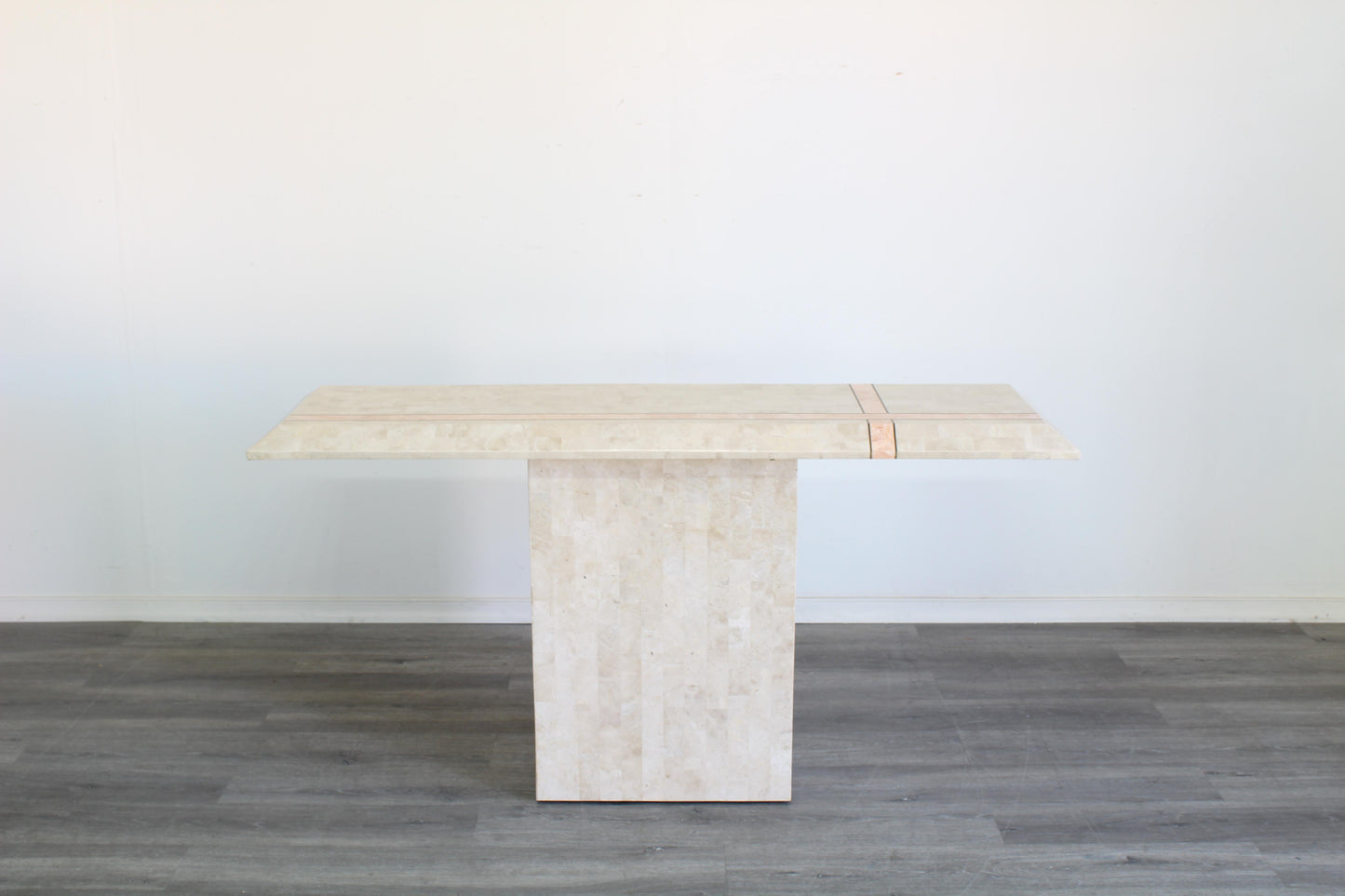 Vintage Tessellated Stone Console Table