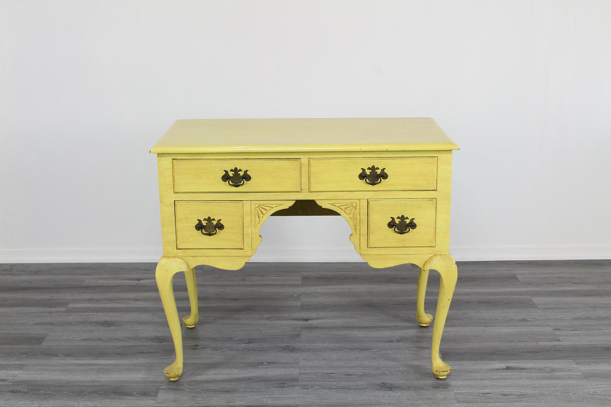 Vintage Queen Ann Style Console Table