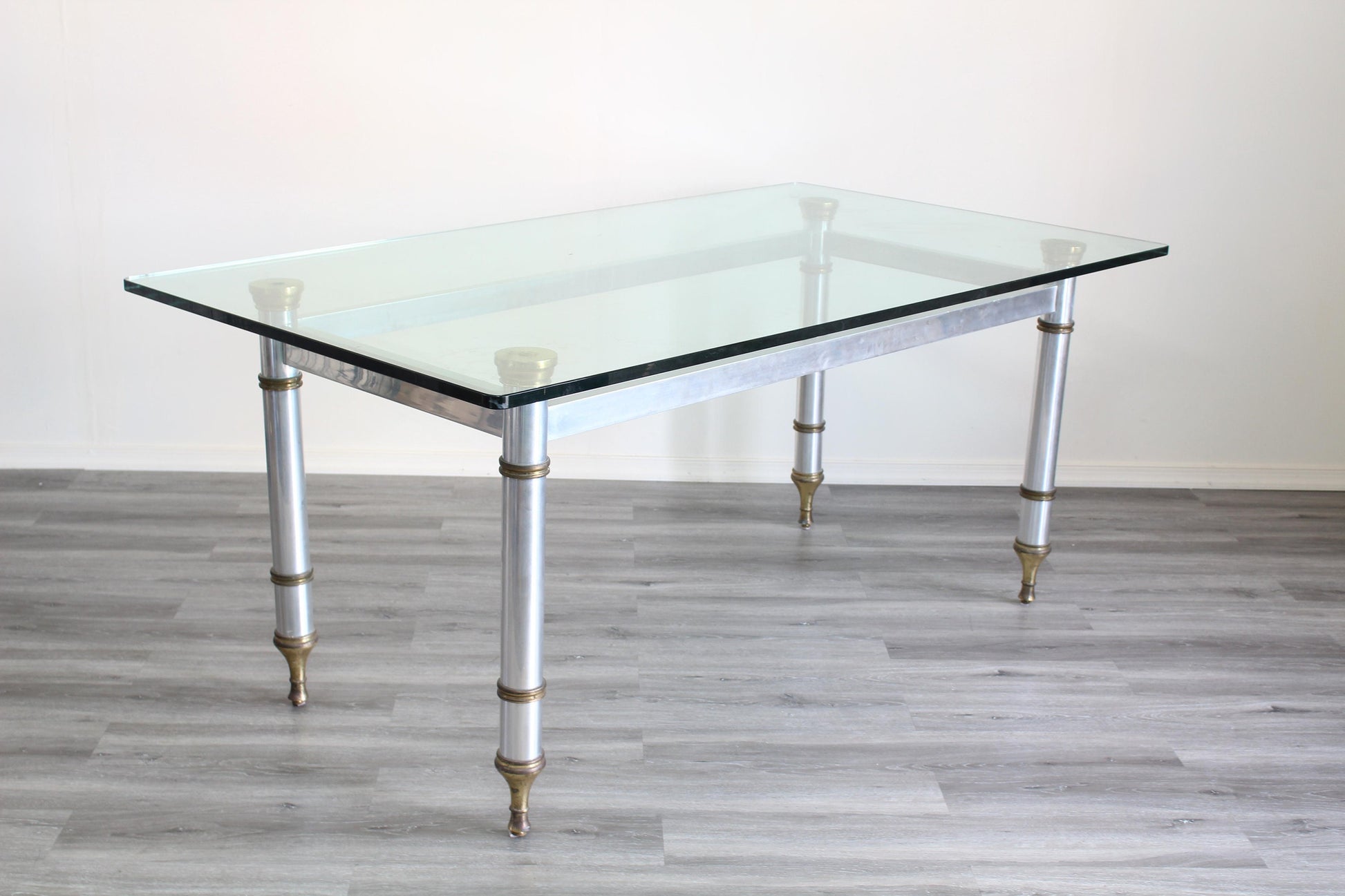 Vintage Aluminum Dining Table