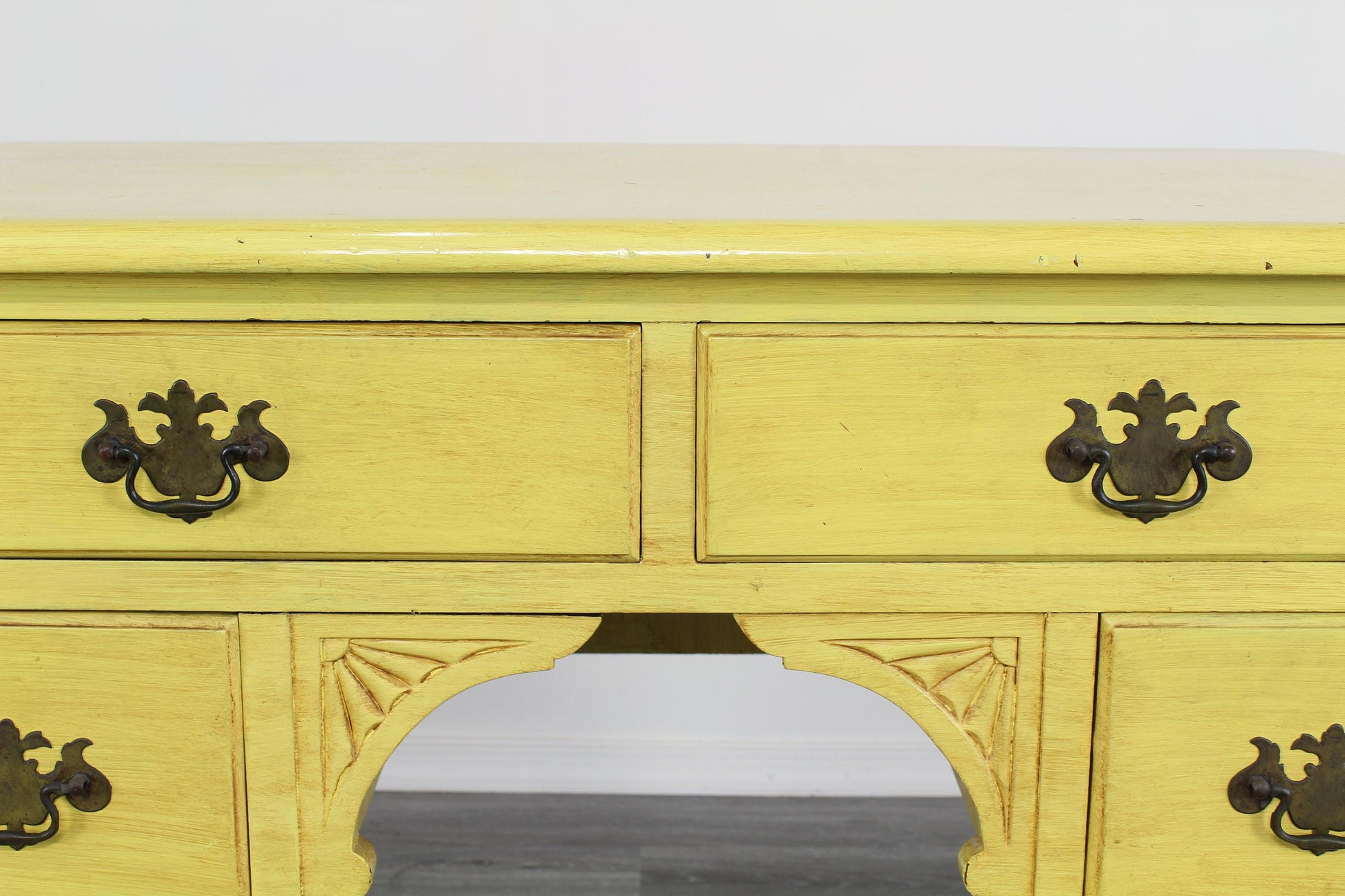 Vintage Queen Ann Style Console Table