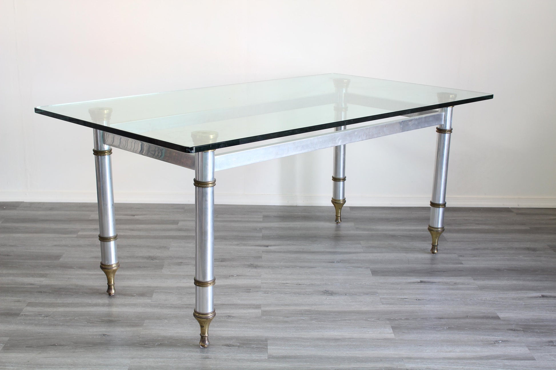 Vintage Aluminum Dining Table