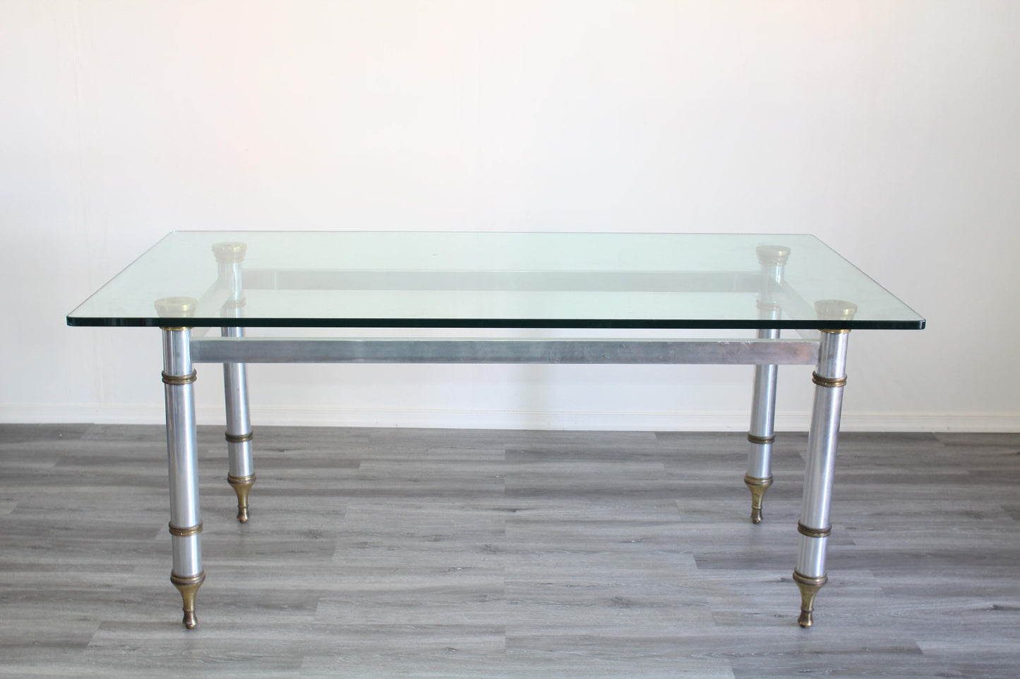 Vintage Aluminum Dining Table