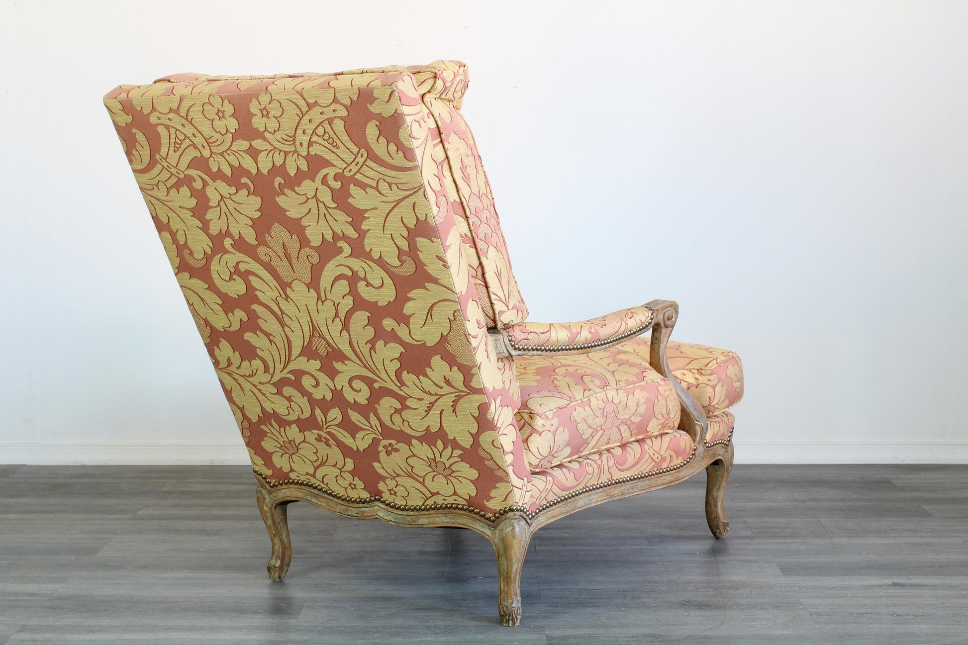 Louis XV Style Upholstered Lounge Chair